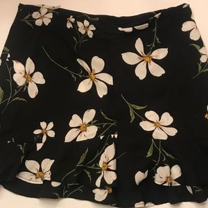 floral skort